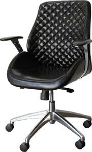 Sedia girevole da ufficio Sedia girevole di design Sedia direzionale Pantera nera Racer Car Seat 212600