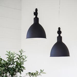 Di Rydens lampada a sospensione Bazar Ø 17cm nero sabbia rotonda