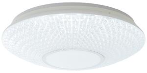 BRILLANTE lampada da soffitto a LED Ø 50cm | dimmerabile in continuo con telecomando/funzione luce notturna colore della luce regolabile | plastica/metallo