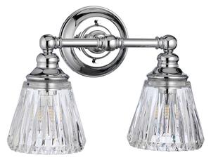 Quintiesse QN-KEYNES2-BATH-LED Applique da bagno KEYNES 2xG9/3W/230V IP44, cromo lucido