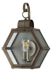 Quintiesse QN-HEATH-M-BU - Applique da esterno HEATH M 1xE27/60W/230V IP44 bronzo