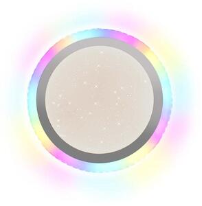 Lampada da soffitto LED RGB, dimmerabile, telecomando, effetto stella, D 45 cm