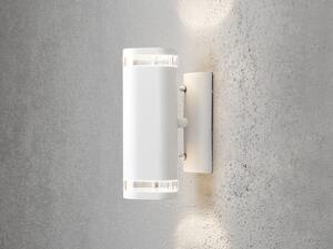 Applique da esterno a LED Up Down per l'illuminazione di facciate, luce da esterno 24cm, bianco