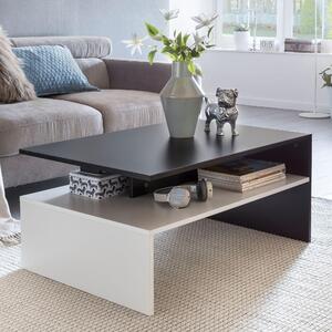 Tavolo da soggiorno MURPHY 90 x 43 x 60 cm con ripiano in legno