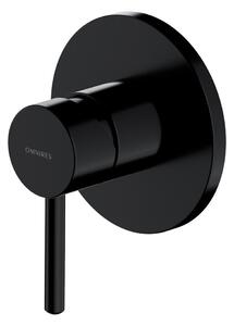 Omnires Y Y1245BL Miscelatore doccia da incasso, nero