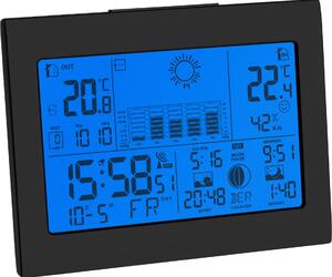 Stazione meteorologica wireless Horizon Plus TFA 35.1155.01.99 Orologio radio Controllo climatico ambiente 2 display