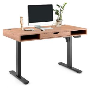 Hjh OFFICE scrivania regolabile elettricamente in altezza Worktime Style scrivania per computer regolabile in altezza 72,0 - 110,0 x 120,0 x 60,0 cm