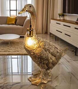 Formano oca 60 cm lampada da tavolo e da terra E27 40W in resina sintetica color oro