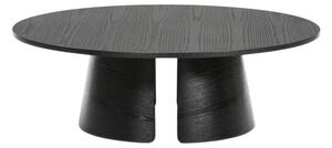 Tavolino nero , ø 110 cm Cep - Teulat