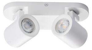 Faretto LAURIN bianco 2xGU10x35W in alluminio, dimensioni: 11x22x7 cm, IP20, Kanlux