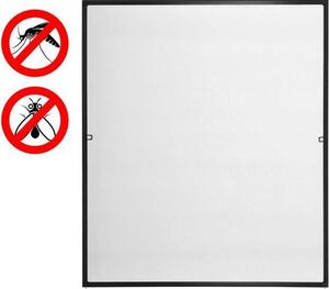 Zanzariera zanzariera finestra 80 x 100 cm zanzariera kit telaio alluminio