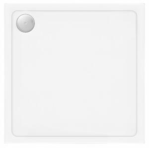 Piatto Doccia Rea Savoy 90X90 Bianco con copertina in oro spazzolato