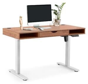 Hjh OFFICE scrivania regolabile elettricamente in altezza Worktime Style scrivania per computer regolabile in altezza 72,0 - 110,0 x 120,0 x 60,0 cm