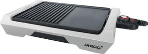 Steba VG 50, 2000 W, Griglia elettrica da tavolo, con griglie, colore nero e grigio