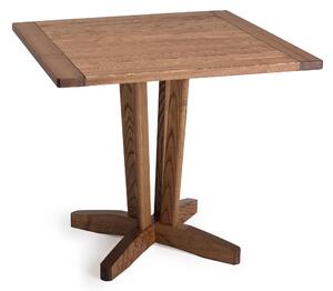 Tavolo quadrato fisso Ercole in legno di frassino Naturale Dimensioni 70x70x h73 cm- Peso 19 kg prodotto in Italia