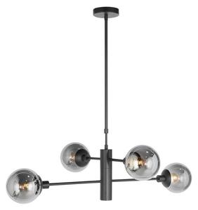 Lampada a sospensione - nero - Constellation - plastica metallo - Ø 90cm - E14 - 3804ZW - Steinhauer