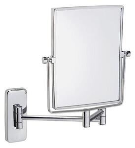 Specchio cosmetico 19,5 x 32 cm, argento