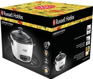 Russell Hobbs Cuociriso elettrico Risottiera Cottura a vapore Potenza 500 watt Capacit 3 litri colore Bianco - 27040-56