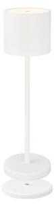 Briloner 7521016 - Lampada da tavolo LED dimmerabile SIGO 2,5W/5V IP44 2600 mAh bianca