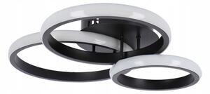 Plafoniera LED 38W 230V nera