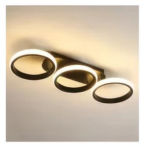 Plafoniera LED dimmerabile LED/30W/230V 3000-6500K nero Wi-Fi Tuya + telecomando