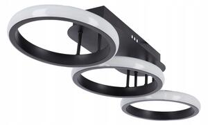 Plafoniera LED dimmerabile LED/30W/230V 3000-6500K nero Wi-Fi Tuya + telecomando