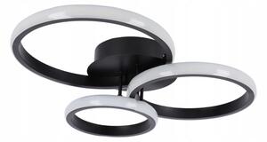 Plafoniera LED 38W 230V nera