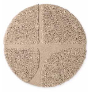 Tappeto rotondo beige tessuto a mano ø 160 cm Lambeth Jasper – Ted Baker
