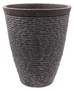 Vaso per fiori in plastica riciclata ø 38 cm – Dakls