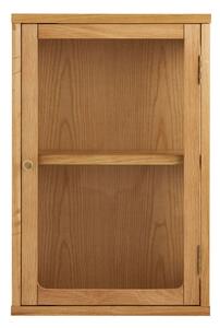 Vetrina di colore naturale da appendere 40x60x20 cm Zamora – House Nordic