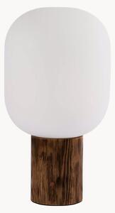 Lampada da tavolo in legno di quercia Skene