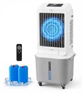 Costway Condizionatore portatile 3 in 1 con 27 l serbatoio dell'acqua, Raffrescatore d'aria silenzioso con 3 velocità del vento