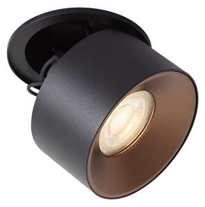 Faretto da incasso moderno nero GU10 50mm - Echo