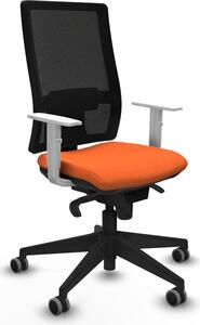 Sedia da ufficio Horna Piqueras y Crespo, modello 4B066G0, colore arancione
