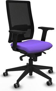 Sedia da ufficio Piqueras y Crespo, modello 2D066G0, colore lilla