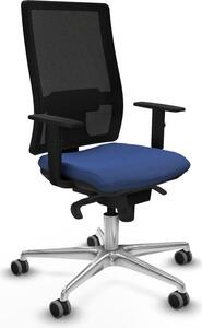 Sedia da ufficio Horna Piqueras y Crespo, modello 1D086G0, colore blu navy