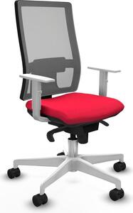 Sedia da ufficio Horna Piqueras y Crespo, modello 4B026N0, colore rosso