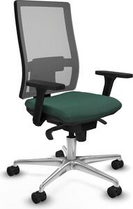 Sedia da ufficio Horna Piqueras y Crespo, modello 3D086N0, colore verde
