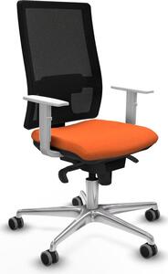 Sedia da ufficio Horna Piqueras y Crespo, modello 4B086G0, colore arancione