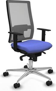 Sedia da ufficio Horna Piqueras y Crespo, modello 1D086N0, colore azzurro chiaro