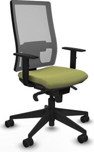Sedia da ufficio Horna Piqueras y Crespo, modello 1D066N0, colore verde