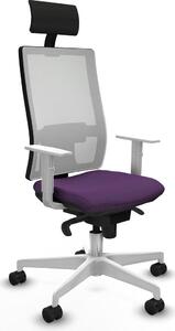 Sedia da ufficio Horna Piqueras y Crespo, modello 4B026N1, colore lilla