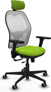 Sedia da ufficio con poggiatesta Jorquera Piqueras y Crespo 3D036G2 Colore Pistacchio