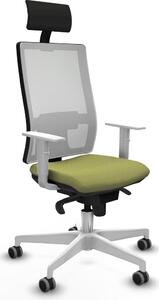 Sedia da ufficio Horna Piqueras y Crespo, modello 4B026G1, colore verde