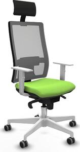 Sedia da ufficio Horna Piqueras y Crespo, modello 4B026G1, colore pistacchio