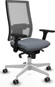 Sedia da ufficio Horna Piqueras y Crespo, modello 3D026G0, colore grigio