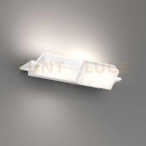 Kubi applique plafoniera grande bianco a led switch 3000-4000k 38w 