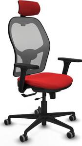 Sedia da ufficio con poggiatesta Jorquera Piqueras y Crespo 3D036G2 Rosso
