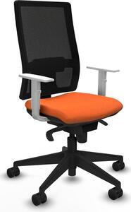 Sedia da ufficio Horna Piqueras y Crespo, modello 4B066N0, colore arancione