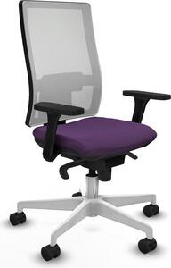 Sedia da ufficio Horna Piqueras y Crespo, modello 3D026N0, colore lilla